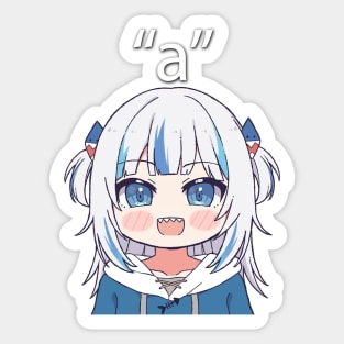 Gawr Gura Chibi Sticker